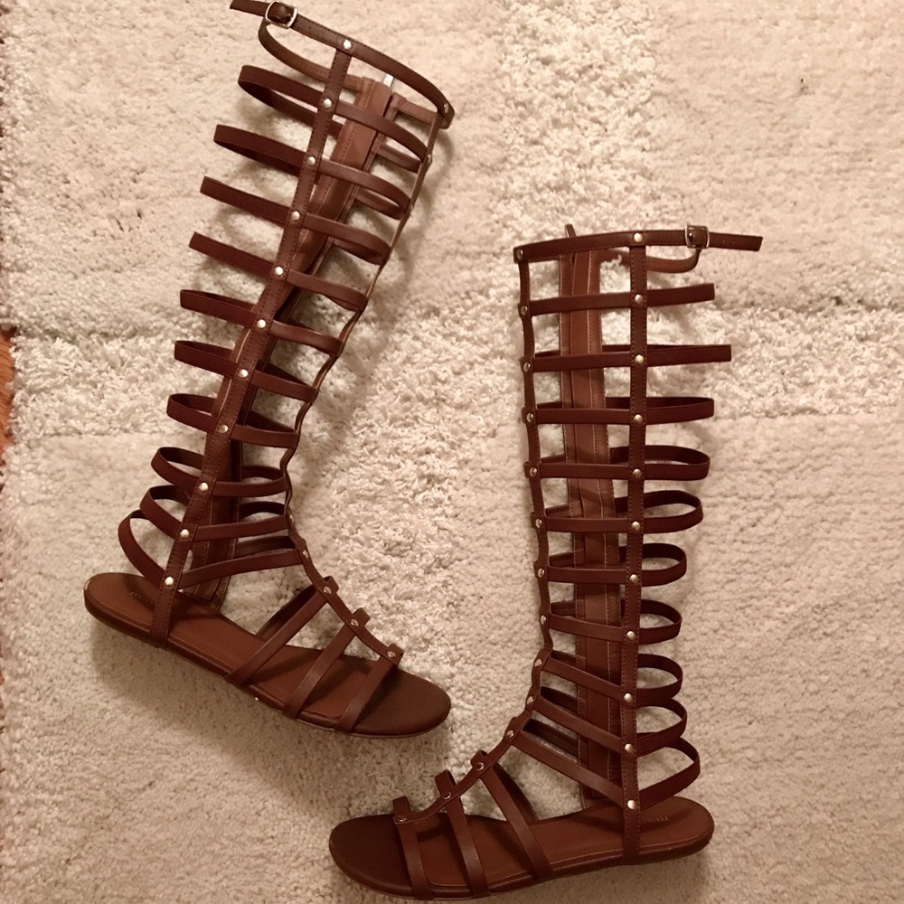 Knee high Madden Girl “Amily” gladiator sandal